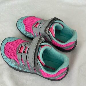 Merrell Kids' Pink and Teal Sneakers